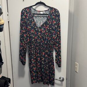 Floral Long Sleeve Dress | Gap